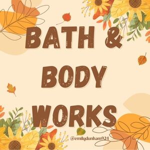 BATH & BODY WORKS SECTION!☕️🍂
